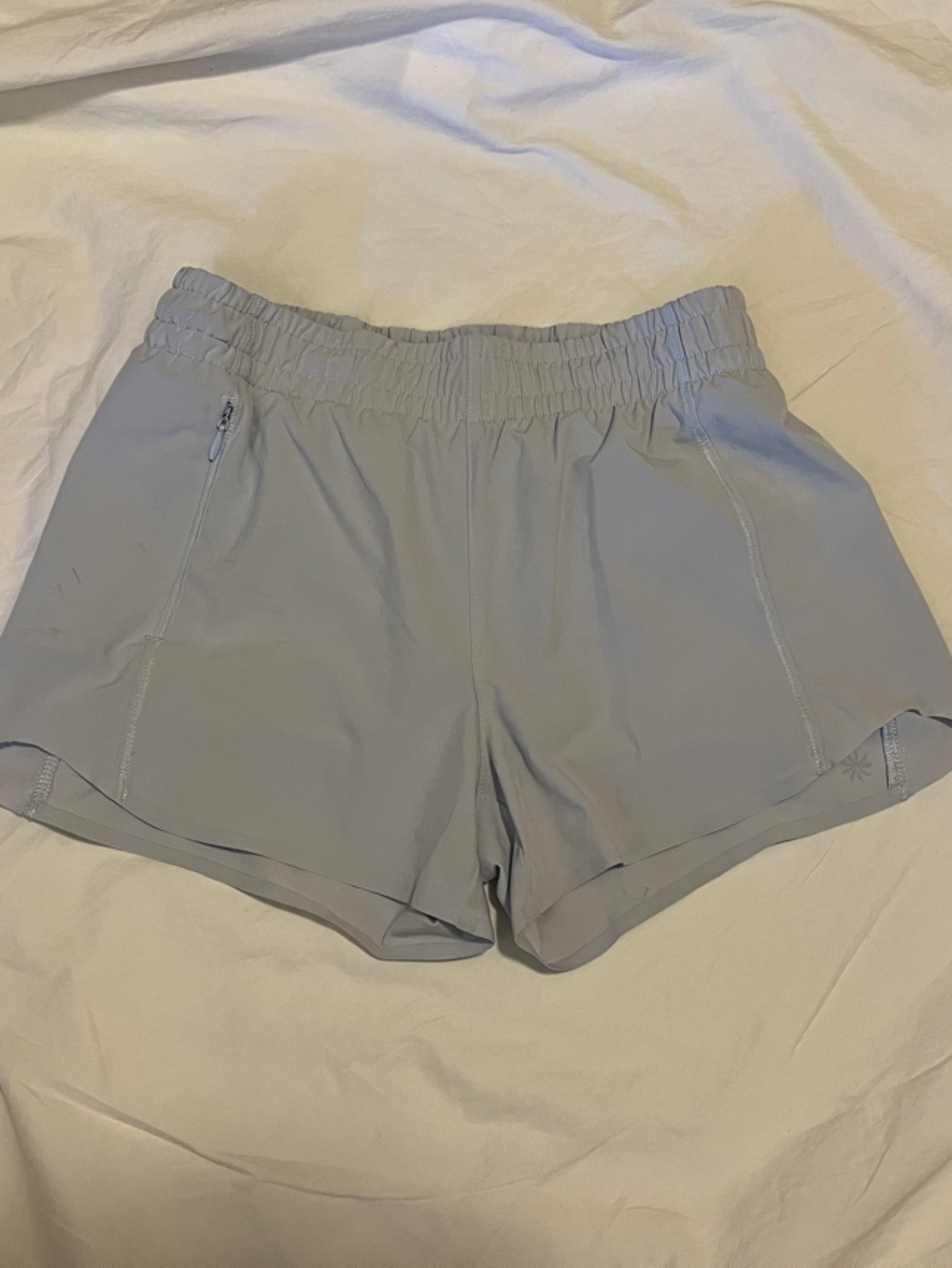 Athleta Light Blue Girl’s Athletic Shorts - size LG (12)